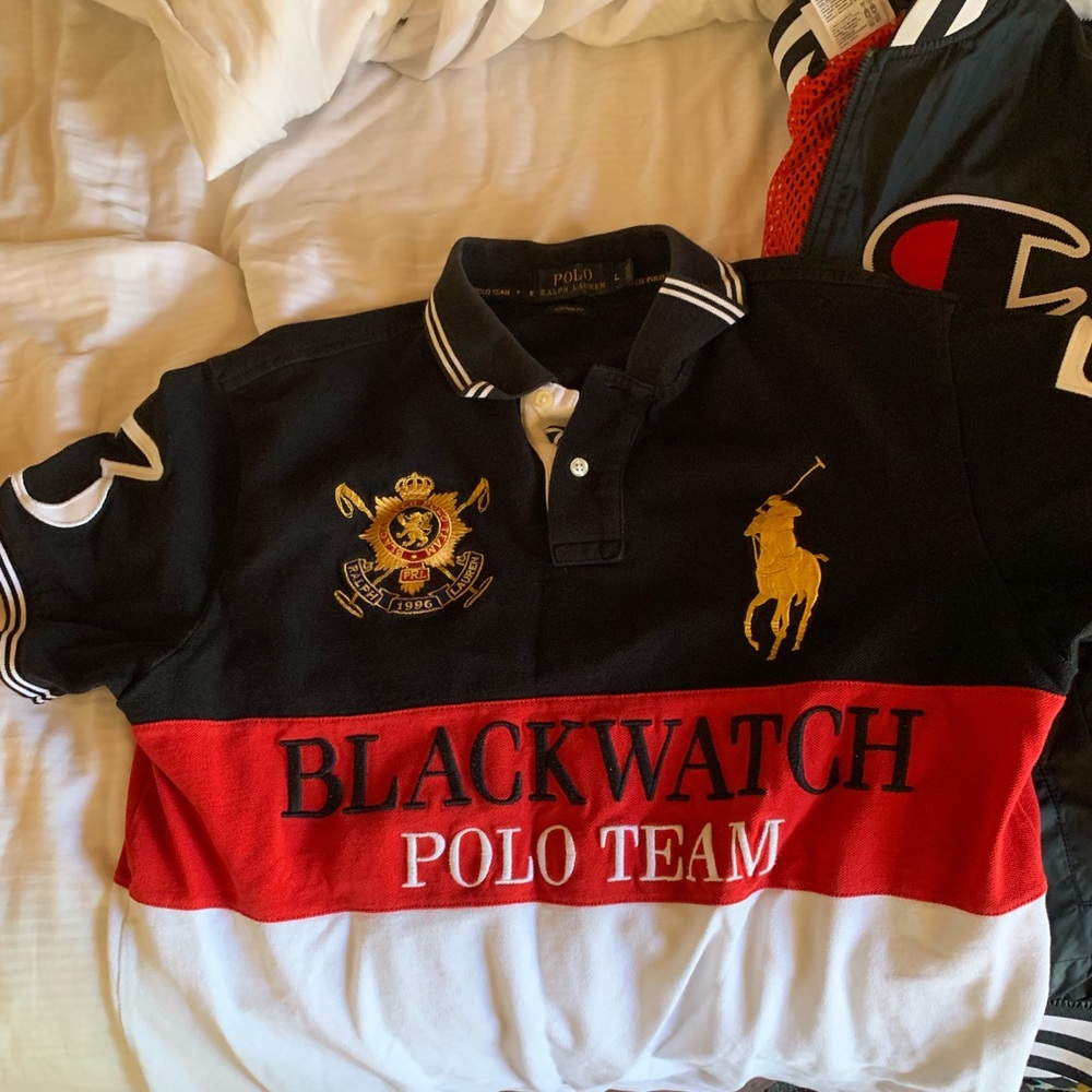 POLO shirt// LARGE// ㊙️